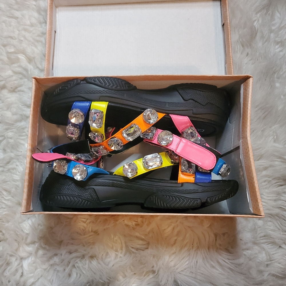 Rainbow sandals